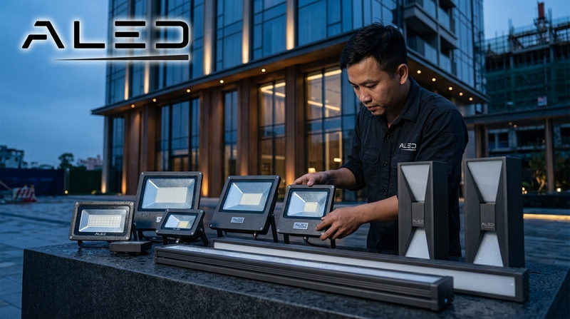 Giải pháp chiếu sáng mặt dựng Aled: Đẳng cấp, bền bỉ và thẩm mỹ