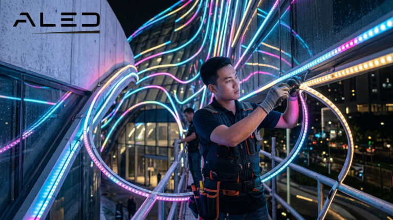 thumbnail led silicon dmx dinh cao cho chieu sang toa nha