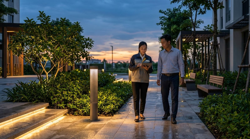 Tiêu chuẩn thiết kế chiếu sáng cảnh quan: Thẩm mỹ và Môi trường Chiếu sáng cảnh quan, chiếu sáng sân vườn, chiếu sáng lối đi,chiếu sáng công viên