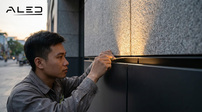 Giải pháp chiếu sáng ALED: Nâng tầm Dynamic Light cho mặt tiền kiến trúc