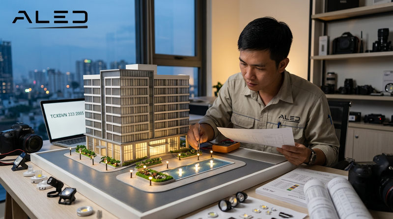 Phân loại đèn LED chiếu sáng tòa nhà theo mục đích sử dụng