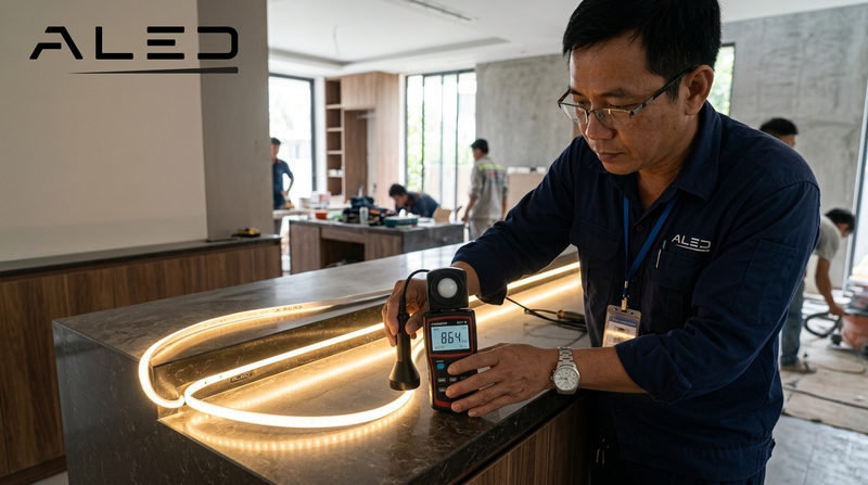 Phương pháp đo độ rọi đèn led silicon tại công trình