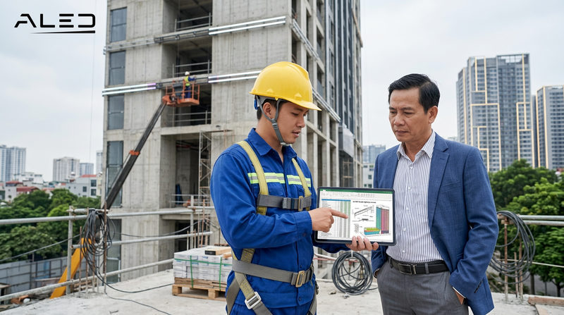 Báo giá led trang trí tòa nhà và chi phí thi công hiện nay