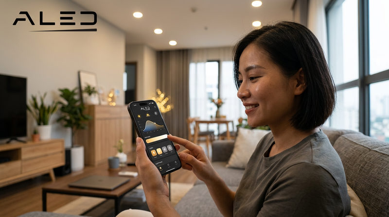 Giải pháp chiếu sáng ALED: Cá nhân hóa trải nghiệm, tối ưu nhịp sinh học