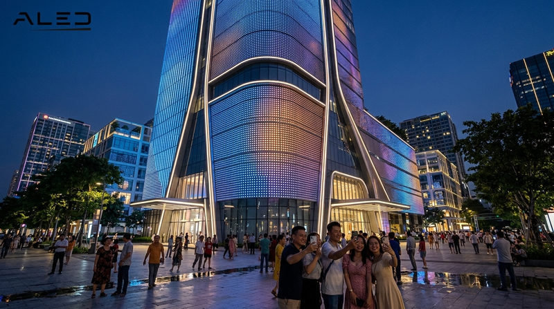 Xu hướng nghệ thuật chiếu sáng tòa nhà định hình năm 2026
