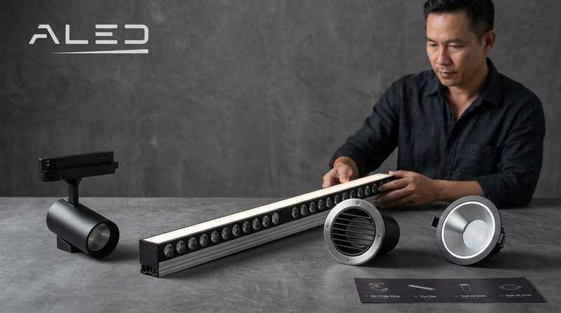 Hướng dẫn chọn thiết bị đèn LED cho Wall Washing và Wall Grazing
